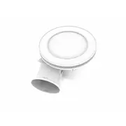 IXL Home/Bathroom Ducted Ventflo Ceiling Exhaust Fan & Light 250mm White