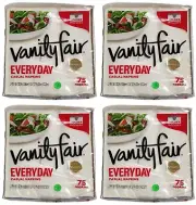 Vanity Fair Everyday Paper Napkin White In Disposable Holder - 300 Count