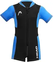 Head Shorty Jr Wetsuit 1, 5 Neoprene Suit Unisex Adult, Light Blue, SG