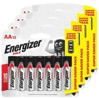 在飛比找Yahoo奇摩購物中心優惠-【Energizer 勁量】10倍電量MAX鹼性3號AA電池