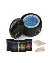 Femiro Home Waxing Kit Wax Pot Assorted Size Sticks 4 Packs Of Wax Beads