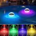 2 Pack Solar Pool Floating Lights RGB Color Changing Swimming Pool Lights