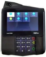 Ingenico Lane 7000 Contactless Payment Credit Card Reader Camera PRG30111558R