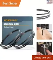 Premium Bandsaw Blades - 1/2" x 14 TPI - WEN, Craftsman, Porter-Cable - 2 Pack