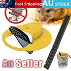 1-2X Mouse Trap Flip N Slide Bucket Lid Reusable Rat Catcher Killer with Ladder