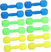 Abaodam 6 Pairs Interactive Dumbbells Small Weights for Accessory to Enhance Coordination and Stimulate Interest Exercise for Outdoor Activities