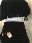 Towels Aura Home by Stacie Ellis Sustainable Black Bath Sheets x 2 and Bath x 2