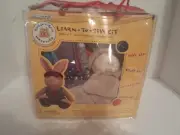 Build-A-Bear Learn To Sew Kit 7 Inch Plush Bunny Rabbit With Accessories