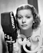 The Jack Haley Show with actress Lucille Ball 1930s CBS RADIO PHOTO 3