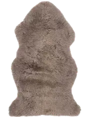 XXXL Long Wool Sheepskin Rug - Tea