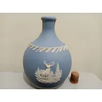 在飛比找蝦皮購物優惠-二手空酒瓶 格蘭菲迪21年(建廠百年紀念款藍瓷瓶)百年瓷器精