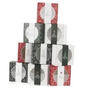 Beautiful Christmas Cookie Boxes Set Of 9 - Cute Containers Are Perfect To