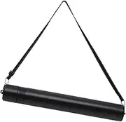 IWOWHERO Telescopic Drawing Tube Portable Artwork Storage Tube with Shoulder Strap for Posters Plans and Documents Sturdy and Retractable Design