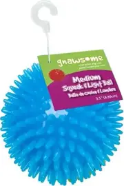 3.5” Spiky Squeak & Light Ball Dog Toy - Extra Large Cleans teeth NEW