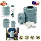 Health-Boosting Ceramic Fermenting Crock with Water Airlock System - 1.3 Gallon