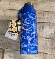 NEW! Diane Von Furstenberg x Target • 18.5 oz. Stainless Steel Water Bottle Blue