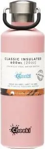 Cheeki Stainless Steel Bottle Insulated Pink 600ml
