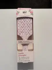Wet Brush x LoveShackFancy Paddle Detangler English Ivy Pink SHIPS ASAP