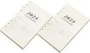 CAXUSD Refills A5 Notebook Replacement Paper 6-Hole Loose-Leaf Inserts Notebook Paper Sheets