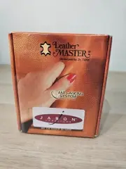 New Leather Master Anti-Ageing System Care Cleaning Kit Dr Tork Italy Jason
