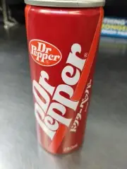 Rare Vintage Dr.Pepper Japanese Steel Can! Full! 1990s Soda 250ml. Retro Promo