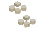 2x 4pc Boyle Craft Mini Wooden Trinket Boxes Organiser w Hinged Lids Set Assort