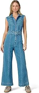[Joe's Jeans] Womens The Pasha Sleeveless Denim Jumpsuit