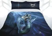 Anne Stokes Sailor Ruins Double bed Quilt Cover Set