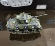 1/72 American M4A3(76)W VVSS Sherman Tank Germany 1945 static Model