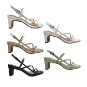 Bay Lane Krystal Ladies Shoes Heels Sandals Summer Dressy Strappy Slingback