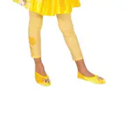 Girls Disney Beauty and the Beast Belle Footless Tights Legware Costume