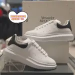 ALEXANDER MCQUEEN MCQ 麥昆 皮革 厚底 休閒鞋 小白鞋 黑尾 麂皮