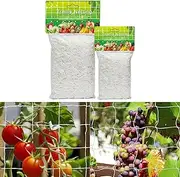 Generic Plant Trellis Netting, White Square Garden Trellis Net, Polyester & Nylon Material, Compact, 5*30FT (1.5*9m) + 5*15FT (1.5*4.5m), Climbing Plant Support