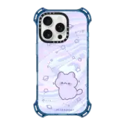 iPhone 16 Pro Bounce Case MagSafe Compatible Space Kitty by Milkkoyo