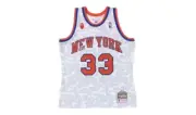 Bape X Mitchell Ness Patrick Ewing White
