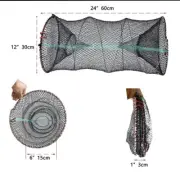 NEW Crab Trap Fish Trap Minnow Trap Lobster Trap Crab Pot Net Snare 24”x12”
