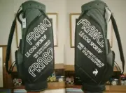 Le coq Sportif Smart Model Synthetic Leather x Fiber Material Golf Bag