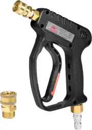YAMATIC Short Pressure Washer Gun with Swivel, 5000 PSI Power