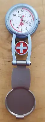 Dakota Watch Company Folding Nurse Clip, Blue Case - 7753-4