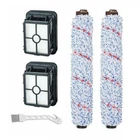 Replacement Parts Bundle For Bissell For CrossWave Filters with Brush Rolls