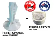 AGITATOR and LINT FILTER SUITS FISHER & PAYKEL WASHING MACHINES - GW508~FP