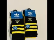 NEW adidas Climalite Camo Crew Socks Odor-Resistant Youth Sz Large - 3Y-9 4 pair