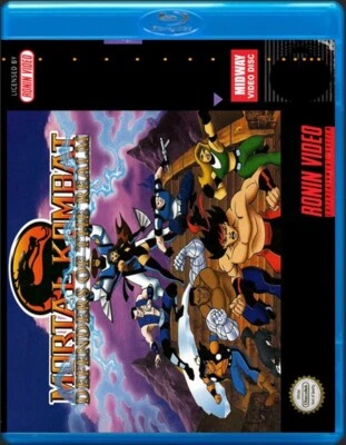 Mortal Kombat Defenders of the Realm Animated Series Blu-ray