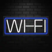 Wi-Fi Neon Sign for Retail Displays | LED Flex Neon | 24"W x 10"H x 1"D