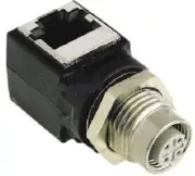 Harting SOCKET ADAPTER 45.7mm 4-Pole M12 To 8-Pole RJ45,Right Angle*German Brand