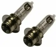 Two 12V 35W HEAD LIGHT BULB FOR Baja Mini Bike MB165,MB200 Baja Heat Mini Baja.