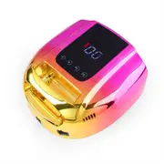 Beakey UV LED Nail Lamp Auto Sensor Gel Nail Dryer for Home Salon DIY Manicure-Gold