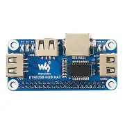 Ethernet USB HUB Shield Kit for Raspberry Pi Zero 2 W WH 3 Model B 4 4GB 8GB