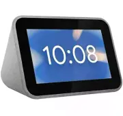 NEW LENOVO Smart Clock With Google Assistant : Soft Touch Grey - Wifi Connecting