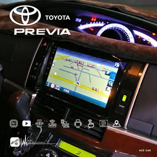 M1A TOYOTA Previa 9吋媒體導航安卓機 Play商店 APP下載 八核心 WIFI KD-A93